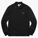Supreme Lacoste LS Jersey Polo Black