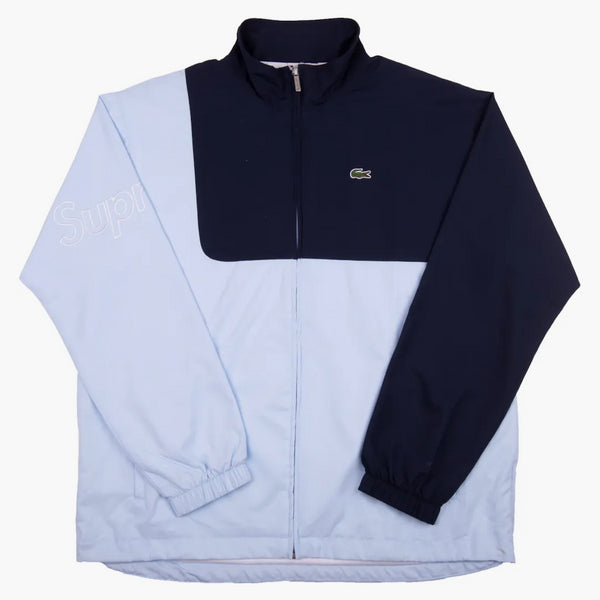Supreme Lacoste Track Jacket Light Blue