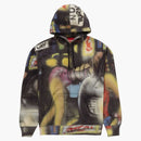 Supreme Lady Pink Hooded Sweatshirt Multicolor