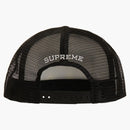Supreme Lady Pink Mesh Back 5 panel Negro