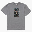 Supremo Lady Pink Tee Heather Grey