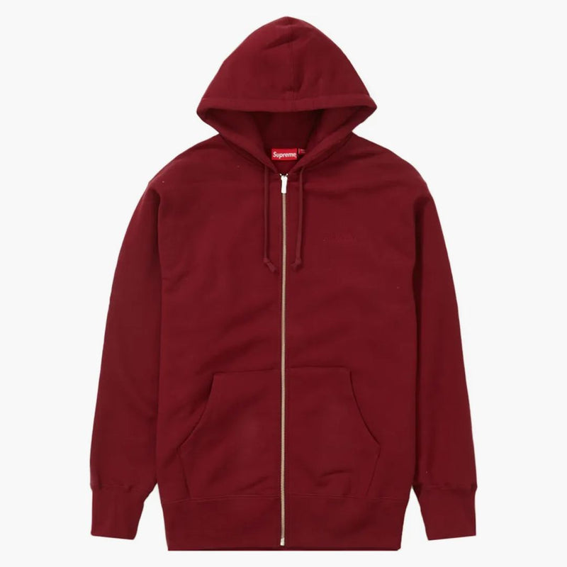 Supreme Lakshmi Zip Up Hooded Sweatshirt Cardinal