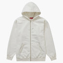 Supreme lakshmi zip up hooded sweatshirt white