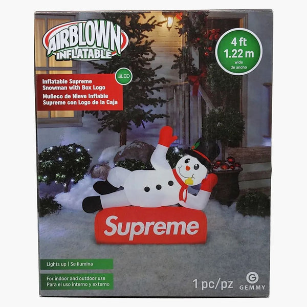 Supreme Large Inflatable Snowman White