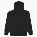 Supreme Laser Cut s logotyp huva tröja svart