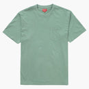 Supreme laser cut s logo pocket tea dusty teal