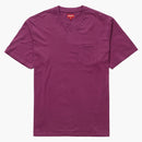 Supreme laser cut s logo pocket tea purple