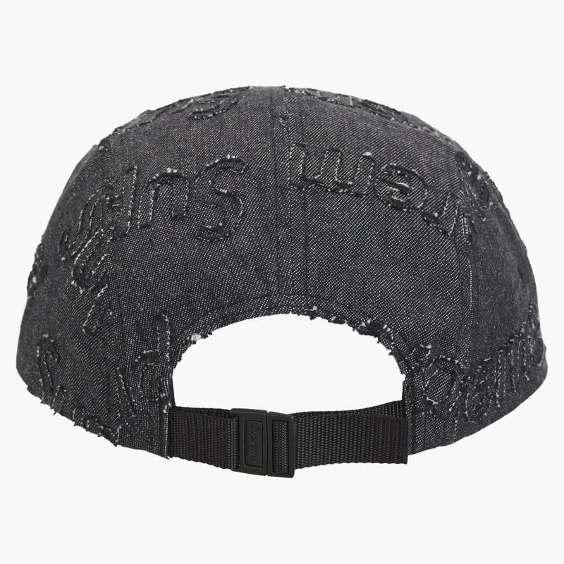 Nejvyšší laserovaný džínovina Camp Cap Black