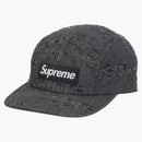 Supreme Lasered Denim Camp Cap Black