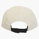 Supreme Lasered Denim Camp Cap White