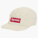 Supreme Lasered Denim Camp Cap White