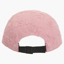 Supreme Lasered Denim Camp Cap Pink