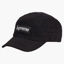 Supreme Lasered Twill Camp Cap Black