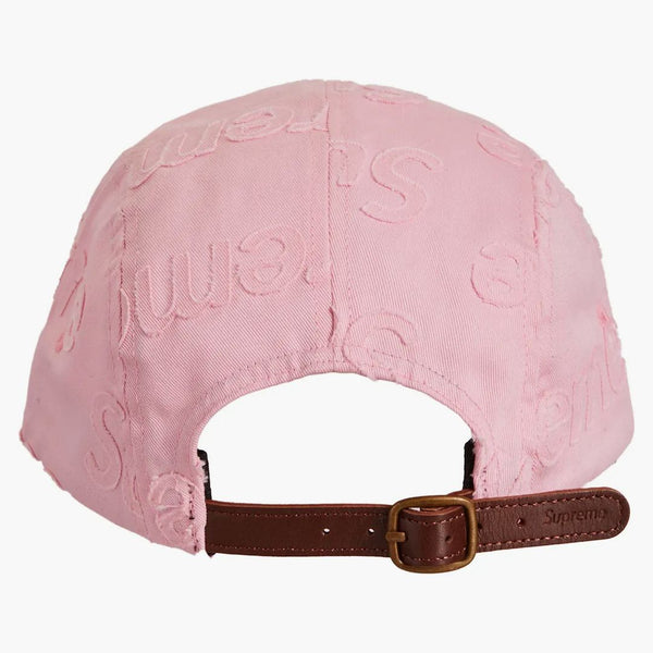 Supreme Lasered Twill Camp Cap Pink