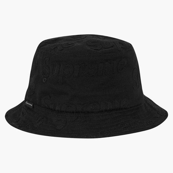 Supreme Lasered Twill Crusher Black