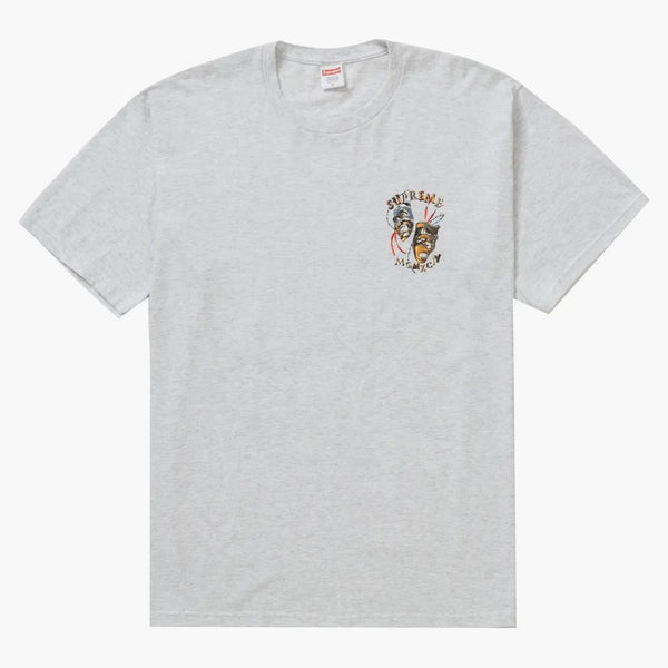 Supreme Laugh Now Tee Ash Grey