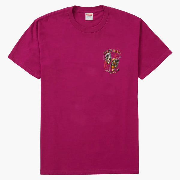 Supreme Laugh Now Tee Magenta