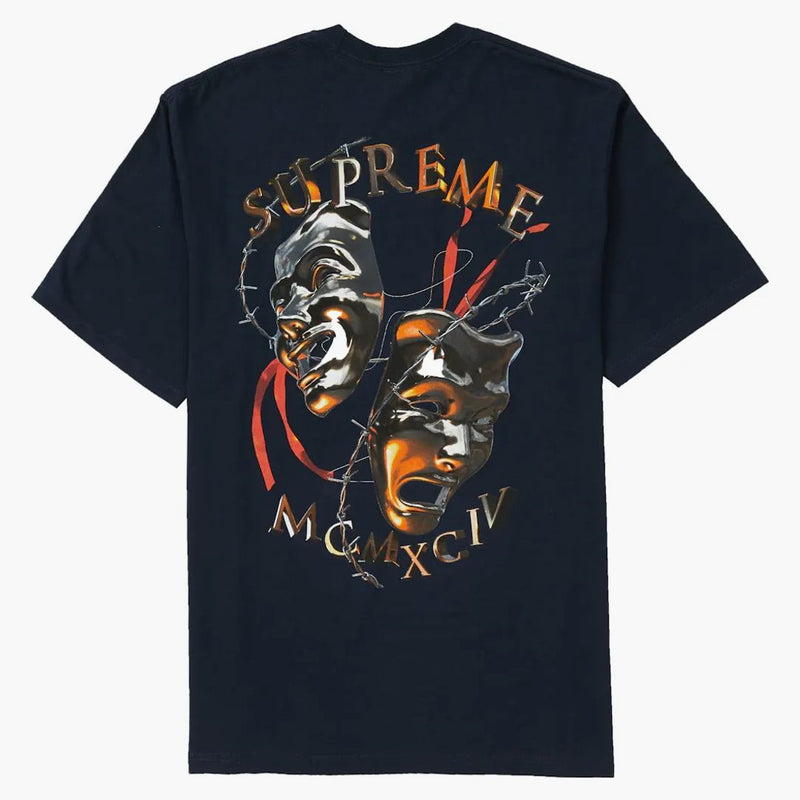 Supreme Laugh Now Tee Navy