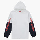 Supreme Layered Hooded L/S Top White