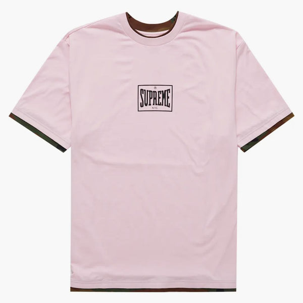 Supreme -capas s/s top rosa