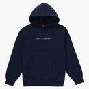 Supreme le luxe hooded sweatshirt navy