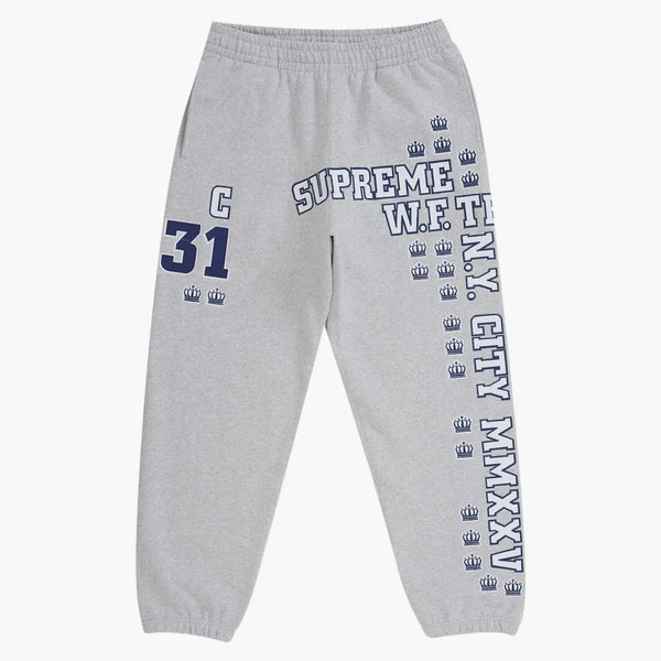 Supreme League Champs Sweatpant Ash Grey