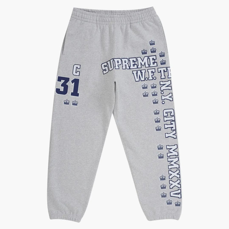 Supreme League Champs Sweatpant Ash Grey