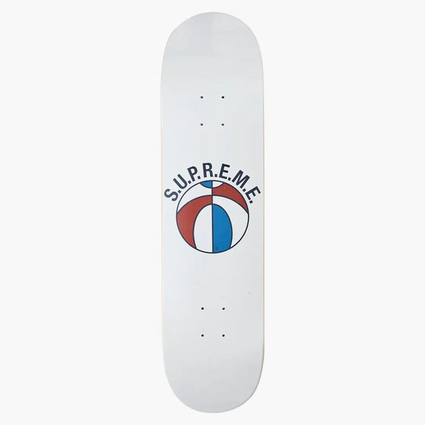 Supreme League skateboard däck vitt