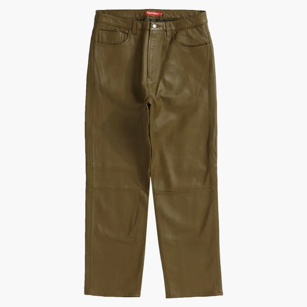 Supreme Leather 5 bolsas Jean Olive
