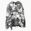 Supreme Leather Anorak Snow Camo