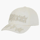 Supreme Leather Applique 6-panel White