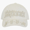 Supreme Leather Applique 6-panel White