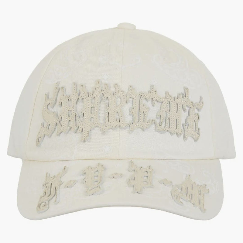 Supreme Leather 6-Panel White-Buy at Hypeneedz