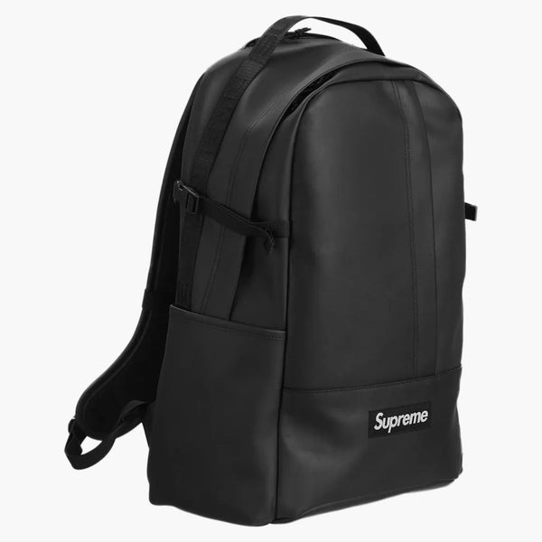 Supreme Leather Backpack Black