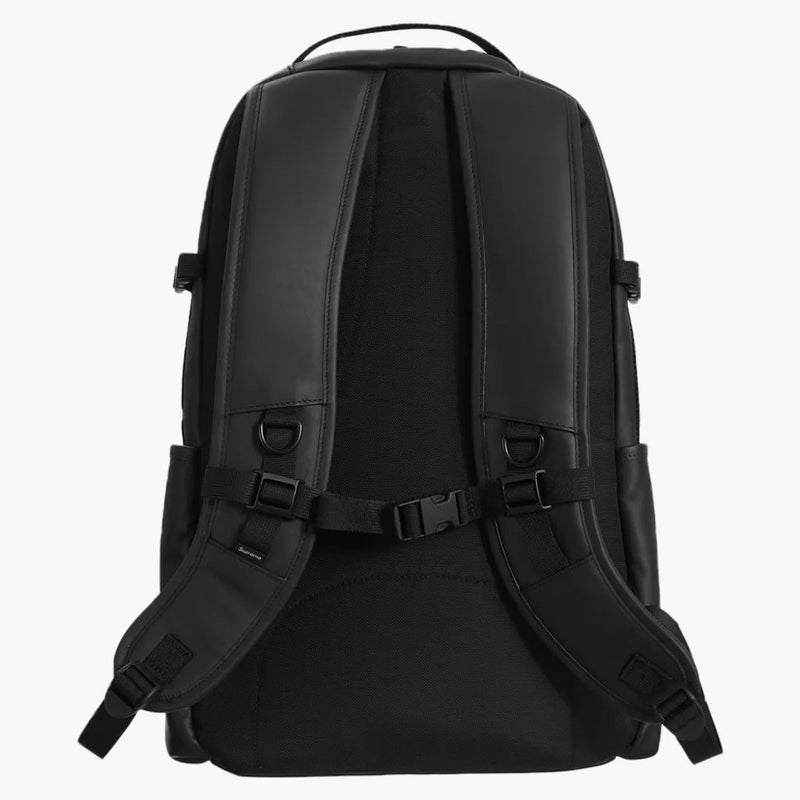 Supreme Leather Backpack Black