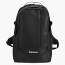 Zaino supremo in pelle nera