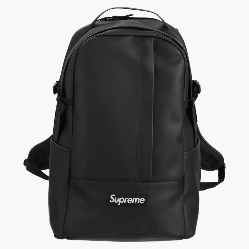 Supreme Leather Backpack Black