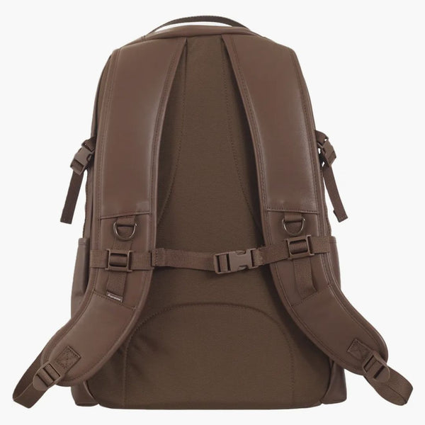 Leather Backpack Brown