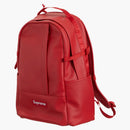 Supreme Leather Backpack Red