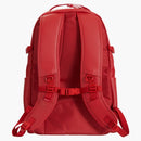 Supreme Leather Backpack Red