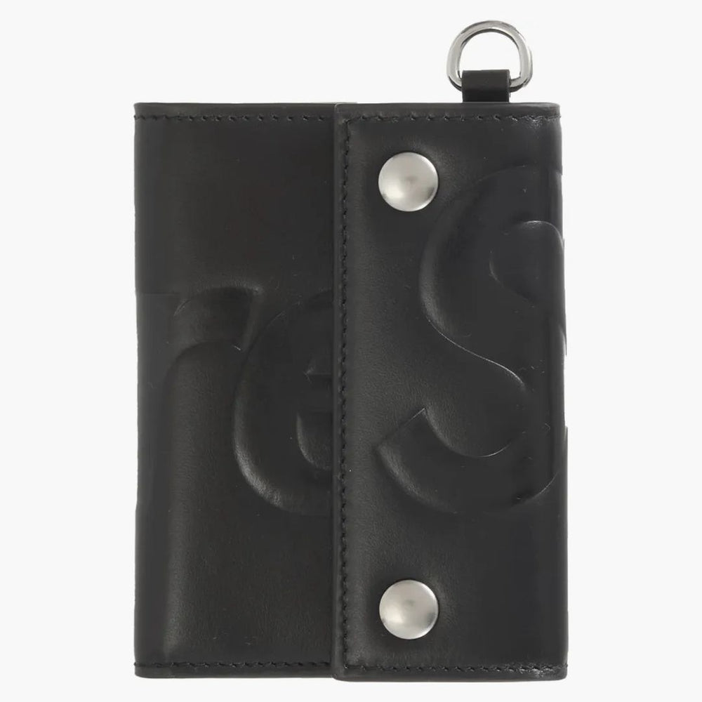 Supreme Leather Chain Wallet Black 新品 Spring/Summer 2025 Preview – Supreme