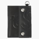 Supreme Leather Chain Wallet Black