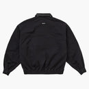Supreme Leather Collar Utility Jacket FW24 Black