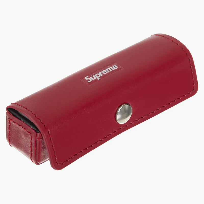 Supreme Leather Dice Set Red