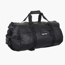 Kožená taška na duffle černá