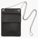 Supreme Leather Id Holder + Wallet Black