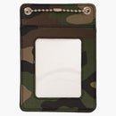 Supreme Leather Id Holder + Wallet Woodland Camo
