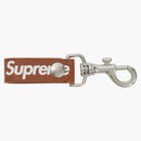 Supreme Leather Key Loop Brown