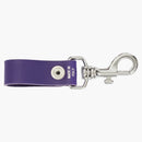 Supreme Leather Key Loop Purple