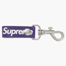 Supreme Leather Key Loop Purple